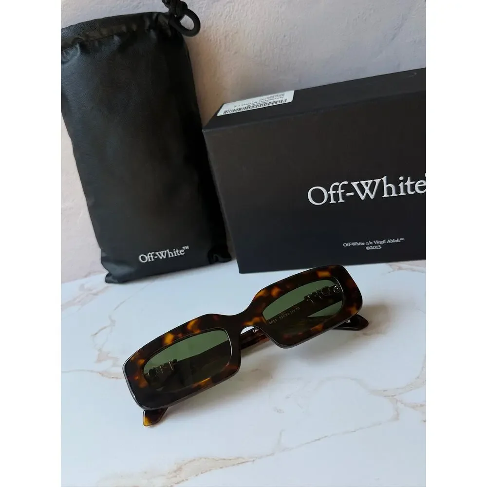 NEW Off White Renton Havana Brown Unisex Sunglasses